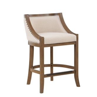 American Woodcrafters Houston 26 Stool - Warm Brown