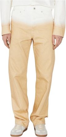 Lanvin Gradient Twisted Jeans - Heren - Straight fit broeken - Oranje - W30 - Katoen - Broeken