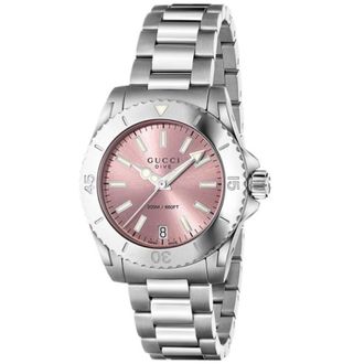 Gucci Accessoires, Dames, Grijs, ONE Size, Duikhorloge