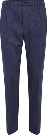 Cruna Broeken, Heren, Blauw, 2Xl, Slim-fit Broeken