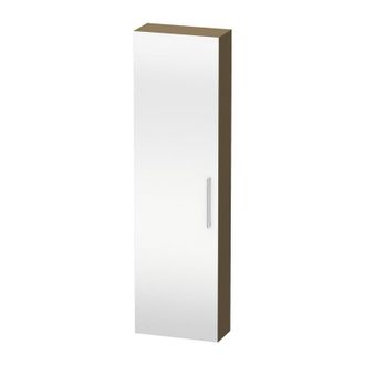 Duravit Armario Alto Duravit Vero, 1175, Bisagra De Puerta Izquierda, 500mm, Color (frente/cuerpo): Marr&oacute;n Oliva Laca Alto Brillo - Ve1175l6161
