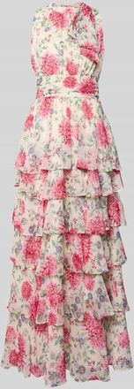 Neo Noir Neo Noir Maxikleid mit Schluppe Modell Marli in Weiss, Gr&ouml;&szlig;e 34