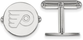 Diamond2Deal Sterling Silver Rhodium-plated Fancy Cuff Links
