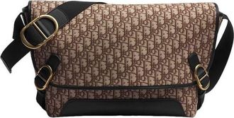 Dior 26 Large Jett Messenger Bag with Flap Brown 1DBME210YUS-H45E
