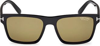 Tom Ford Sunglasses Ft1205 01 H Calder Black/Brown Men Polarized