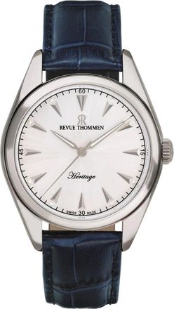 Revue Thommen Heritage 21010.2525 - Heren - Horloges - Wit - ONE Size - Leer - Accessoires