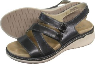 Suave Womens Velas Sandal In Cinder/black