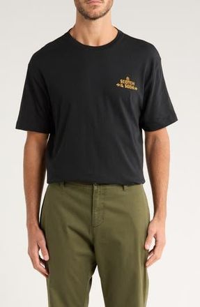 Scotch & Soda Logo Graphic T-Shirt in Anthracite at Nordstrom Rack, Size Medium