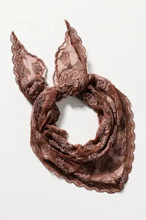 Elizabeth Gillett Floral Lace Hair Scarf