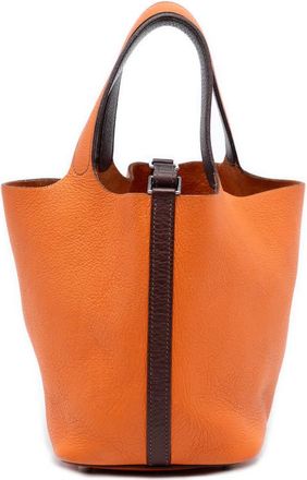 Herm&egrave;s Pre-owned Hermes Bicolor Clemence Picotin 18 Ladies KYBZNKTVBIHWWFQM