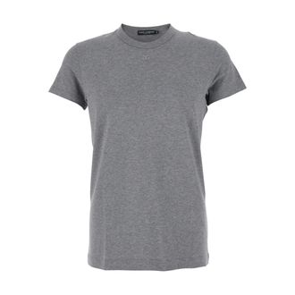 Dolce & Gabbana Heren, Tops, Grijs, Maat: M Katoen