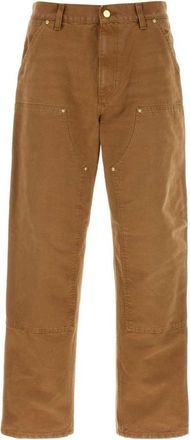 Carhartt Work in Progress Brown Straight Trousers