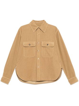 Saint Laurent corduroy shirt - Neutrals
