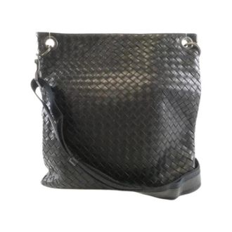 Bottega Veneta Pre-owned Leren Schoudertas - Dames - Pre-owned - Bruin - Maat: ONE Size Leer