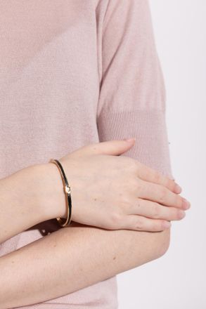 Coach Bracelet With Logo, Womens, Black