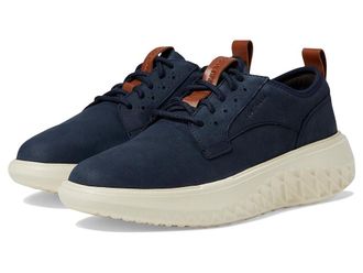 Cole Haan Zerogrand WFA Plain Toe Oxford Mens Lace-up Boots Navy Nubuck/White Cap Gray : 11.5 D - Medium