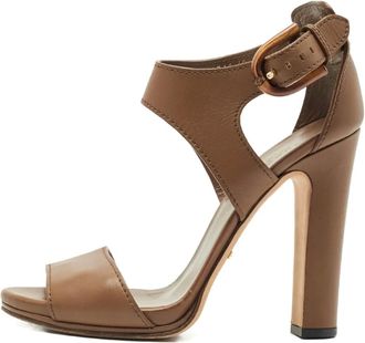 Gucci Sandali in pelle - Marrone