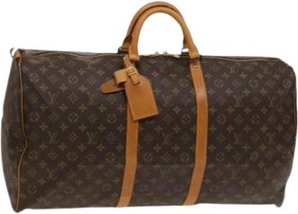 Louis Vuitton Pre-owned Weekend Bags, female, Brown, Size: ONE SIZE Pre-owned Vintage Weekend Bag