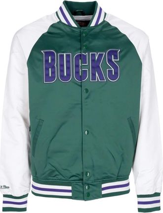 Mitchell & Ness Bomber Jassen - Heren - Bomber jackets - Groen - XL - Jassen
