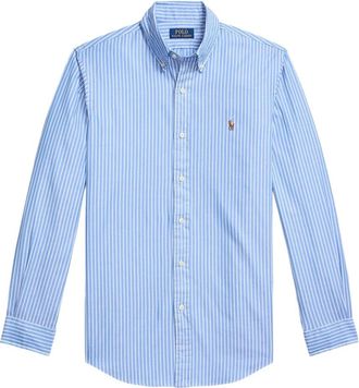 Ralph Lauren Sportshirt - Heren - Casual Overhemden - Blauw - S - Overhemden
