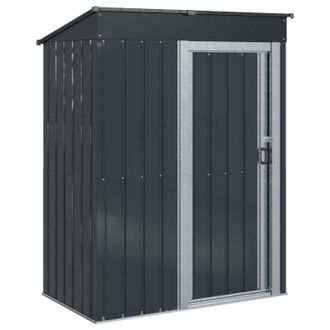 vidaXL Cobertizos De Jard&iacute;n Antracita 137 X 81 X 180 Cm Metal Vidaxl