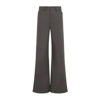 Christophe Lemaire Pantaloni dritti - - Trousers - Donna - Marrone - S
