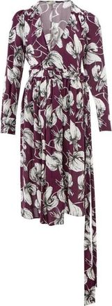 Lardini Elegante Bloemen Wikkeljurk - Dames - Wikkelkleedje - Veelkleurig - S - Kleedjes