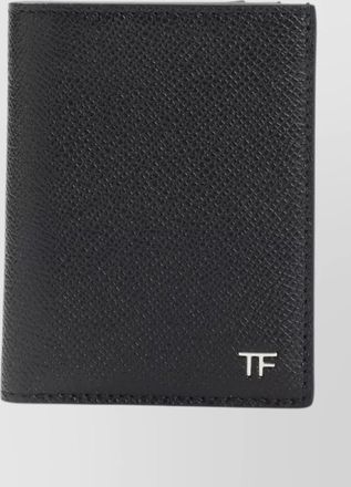 Tom Ford calf leather wallet bi fold compact