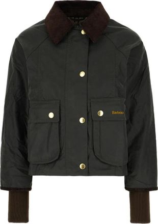 Barbour Stijlvolle Jassen voor Mannen - Dames - Zomerjassen - Groen - L - Katoen - Jassen