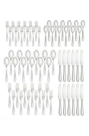 Fortessa Grand City 60-Piece Flatware Set in Silver at Nordstrom Rack