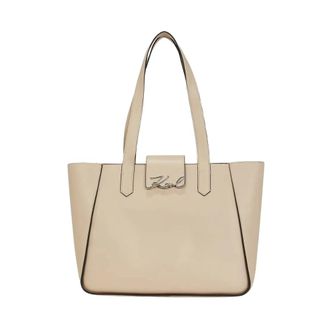 Karl Lagerfeld Mujer, Bolsos, Beige, Talla: ONE Size