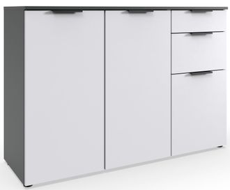 Wimex Kombikommode »Level by fresh to go« 3-türig mit 2 Schubladen, soft-close Funktion, 122 cm breit, 84cm hoch