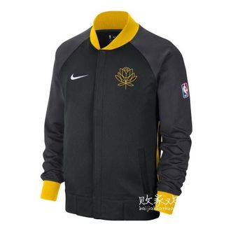 Nike x Nba Golden State Warriors Showtime City Edition Jacket Black DN8404-010