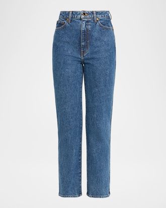 デニム・ジーパン KHAITE SS25 'Dane' jeans (1170916038W916 038) Dane Stretch Jean in Heath – KHAITE