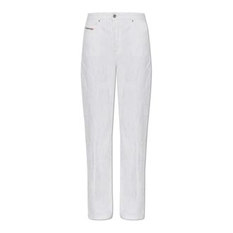 Diesel Straight Jeans, female, White, Size: W28 L32 1971 D-Sent Jeans