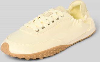 Hoff Sneaker aus Leder-Textil-Mix Modell BRIDGE SATIN MIMOSA in Hellgelb, Gr&ouml;&szlig;e 37
