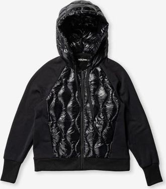 Holden DOWN ZIP HOODIE in Black at Nordstrom, Size X-Small