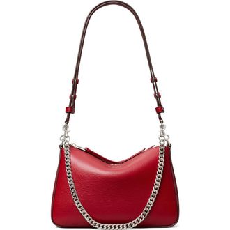 Tory Burch Small Perry Leather Shoulder Bag in Red at Nordstrom
