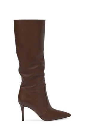 Gianvito Rossi Hansen Boots in Brown at Nordstrom, Size 40.5