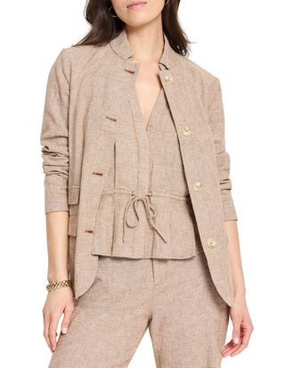 Nic+Zoe Nic+Zoe Ava Linen-Blend Blazer