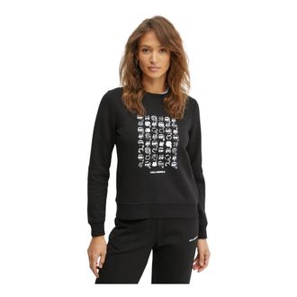 Karl Lagerfeld Mujer, Sudaderas, Negro, Talla: S