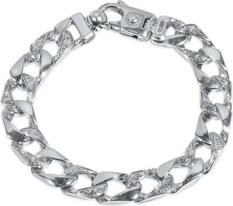 Pompeii3 Mens Designed 14k Gold (66gram) or Platinum (106gram) Link Bracelet 8.5