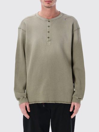 Roa T-shirt in cotone con bottoni Roa