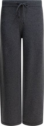 Drumohr Trousers Grey-Donna