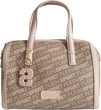 Plein Sport Medium Boston Tote - Dames - Outdooraccessoires - Beige - ONE Size - Leer - Fitness