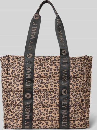 Hey Marly Handtasche in Stepp-Optik Modell Best Buddy in Sand, Gr&ouml;&szlig;e 1