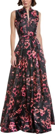 Rene Ruiz Print A-Line Gown