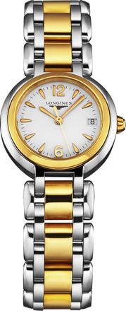 Longines PrimaLuna Quartz White Dial Ladies Watch L8.110.5.16.6