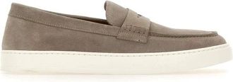 Doucal's Penny Loafer - Heren - Loafers - Beige - 44 EU - Su&egrave;de - Schoenen