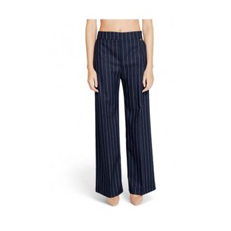 Rinascimento Wide Trousers, female, Blue, XS, Suit Trousers Cfc0119853003